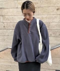 6 ROKU フリース プルオーバー トレーナー - メルカリ