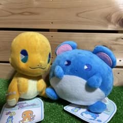 ぬいぐるみ サイコソーダ・リフレッシュ マリル ヒトカゲ ポケモン