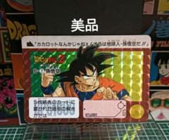 ドラゴンボール カードダス B−⑦ 孫悟空 1991年 ボーナスカード