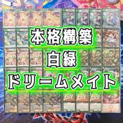 本格構築 【白緑ドリームメイト】 デッキ＆二重スリーブ - メルカリ