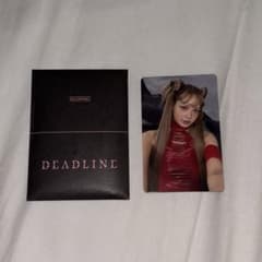 BLACKPINK LISA トレカ DEADLINE リサ - メルカリ