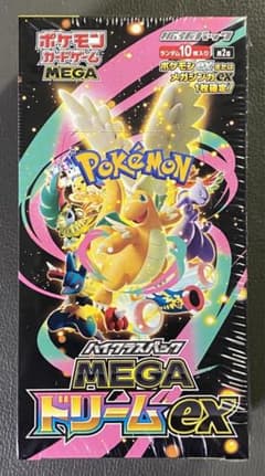ポケカ MEGAドリームex 未開封BOX シュリンク付き - メルカリ