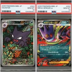 PSA10】ゴーストAR 022 メガゲンガーex 連番 - メルカリ