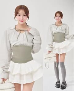 Darich ボリュームフレアセットアップ FLサイズ - メルカリ