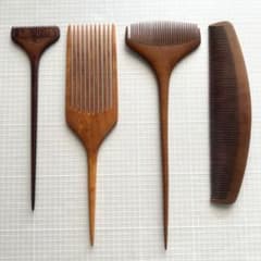 日本髪 櫛セット 柘植櫛 和装 昭和レトロ - メルカリ