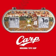 カープパタパタクロック！限定新グッズ完売品！ - メルカリ