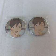 ハイキュー!! ホログラム缶バッジ いただきます 二口堅治2個セット