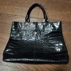 クロコダイルBALLY バリー トートバッグ レザー 本革ビジネス A4収納