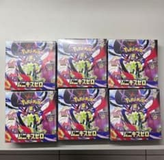 ポケモンカードゲーム ムニキスゼロ 6box シュリンク付き - メルカリ