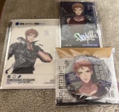 ヒプノシスマイク】中国限定缶バッジ＋チェキ風カード＋クリアカード