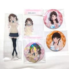 アマガミ 中多紗江 桜井梨穂子 アクリルスタンド 缶バッジ