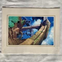 ジブリ 美術監督 山本二三 複製原画 背景画 スタジオジブリ 天空の城