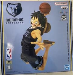 ワンピースベースショップ NBA グリズリーズ ルフィ フィギュア - メルカリ