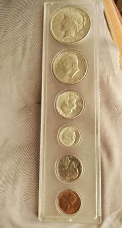 ピースダラー ケネディ クォーター 銀貨 1924 セット - メルカリ