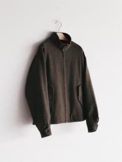 LIDNM】Alpaca Tweed Harrington Jacket - メルカリ