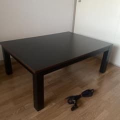 山善 こたつテーブル 長方形EYC-105752(BK/MBR) YAMAZEN - メルカリ