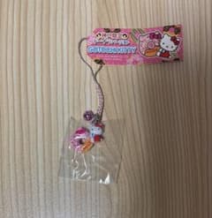サンリオハローキティ ご当地根付ストラップ 神戸 ドーナツバージョン