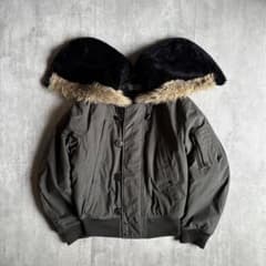 00s vintage】N-2B フライトジャケット ファー付き 短丈 y2k - メルカリ