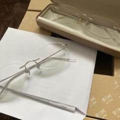 JINS ＜R!M＞ Rimless UMP-25S-261 シルバー 度入り - メルカリ