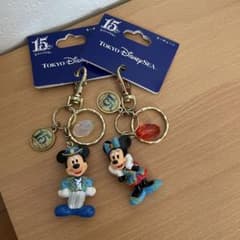 限定】ディズニー キーホルダー ディズニーシー 15周年 ミッキー 40