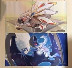 ポケモンカード中国限定 リーリエ プレイマット ソルガレオ ルナアーラ