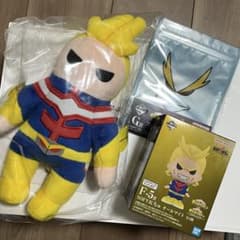 一番くじ ヒロアカ オールマイトぬいぐるみ E賞 F賞 SOFVICちゅG賞