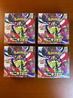ポケモンカードゲーム ムニキスゼロ 4ボックス シュリンク付き - メルカリ