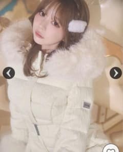 michell Macaron ケーブル柄ベルトダウンコート アイボリー - メルカリ