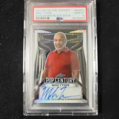 leaf pop century マイク・タイソン サインカード psa10 - メルカリ