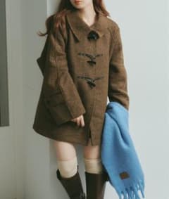 kastane 【お気に入り1万人突破！/ベスト付き】ダッフルフレアコート