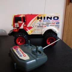 4127) HINOライジングレンジャー 1/25 ダカールラリー仕様 ラジコン