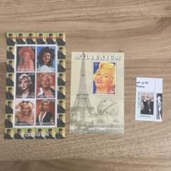 マリリン・モンロー Marilyn Monroe 海外切手 3枚セット - メルカリ