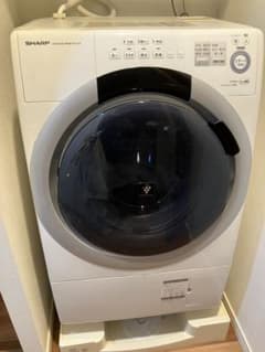 最終値下 SHARP ES-S7A ドラム式洗濯乾燥機 - メルカリ