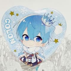 ①【ころんくん】2022クリスマス(デフォ)ハート缶バッジ すとぷり