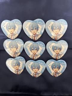 すとぷり ころん 缶バッジ まとめ売り 9個セット ハート缶バッジ 7周年