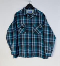 超スペシャル 60s ペンドルトン オンブレ チェック シャツ L