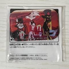 ハズビン・ホテル スクエア缶バッジ エンジェルダスト ハスク サーペン