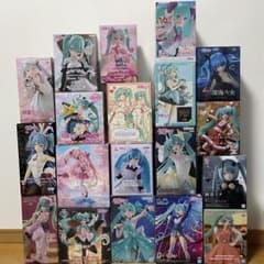 初音ミク プライズフィギュア まとめ売り 19点セット - メルカリ