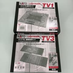 カトー40-811ユニトラム基本&40-813直線拡張 各ジャンク品2個セット
