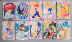 カードダス「キューティーハニーF」第1弾＆第2弾ノーマルコンプ計35枚