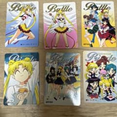 セーラームーン トレーディングカード 6枚セット 平成レトロ