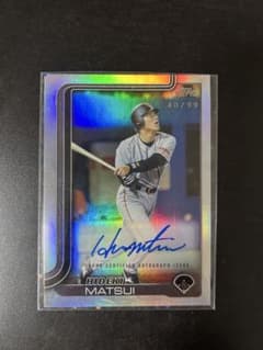 2025 Topps NPB 松井秀喜 直筆サインカード 99枚限定 読売 巨人 - メルカリ