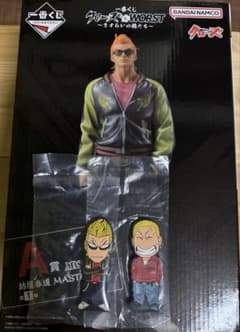 クローズ1番くじ A賞坊屋春道フィギュア ラバースタンド春道セット