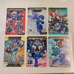 ロックマン キラカード 6枚 カードダス - メルカリ