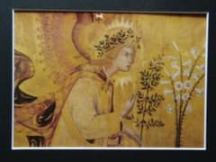 シモーネ・マルティーニ、【受胎告知】、希少豪華画集画 - メルカリ