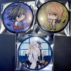 デスノート ラッキー缶バッチBOX くじ DEATHNOTE L 月 ニア - メルカリ