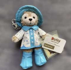 廃盤激レア香港ディズニーランド限定のダッフィーのぬいぐるみキー