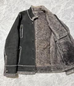 DOLCE&GABBANA ドルチェ ドルガバ ムートンレザー ジャケット 48