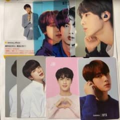 BTS ジン JIN トレカ まとめ売り キャンペーン系 8枚 - メルカリ
