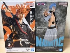 BLEACH 黒崎一護 グリムジョー・ジャガージャック フィギュア - メルカリ